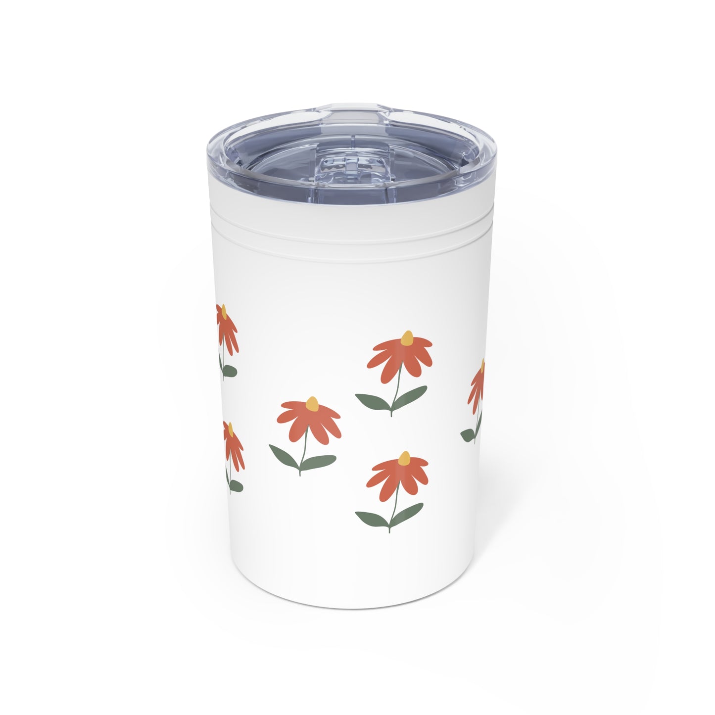 Floral Vacuum Insulated Tumbler - 11oz Travel Mug for Coffee Lovers