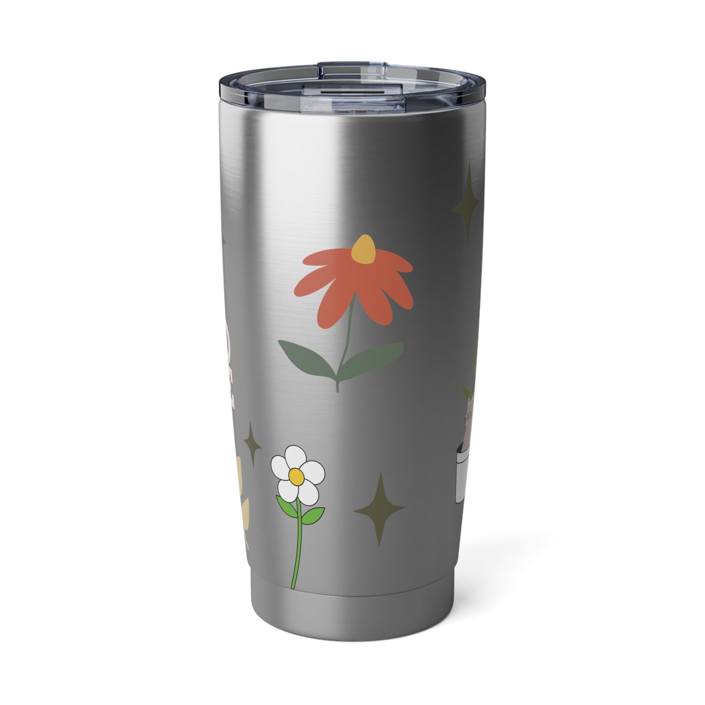 Vagabond 20oz Tumbler - Stylish Floral Design for On-the-Go Enjoyment
