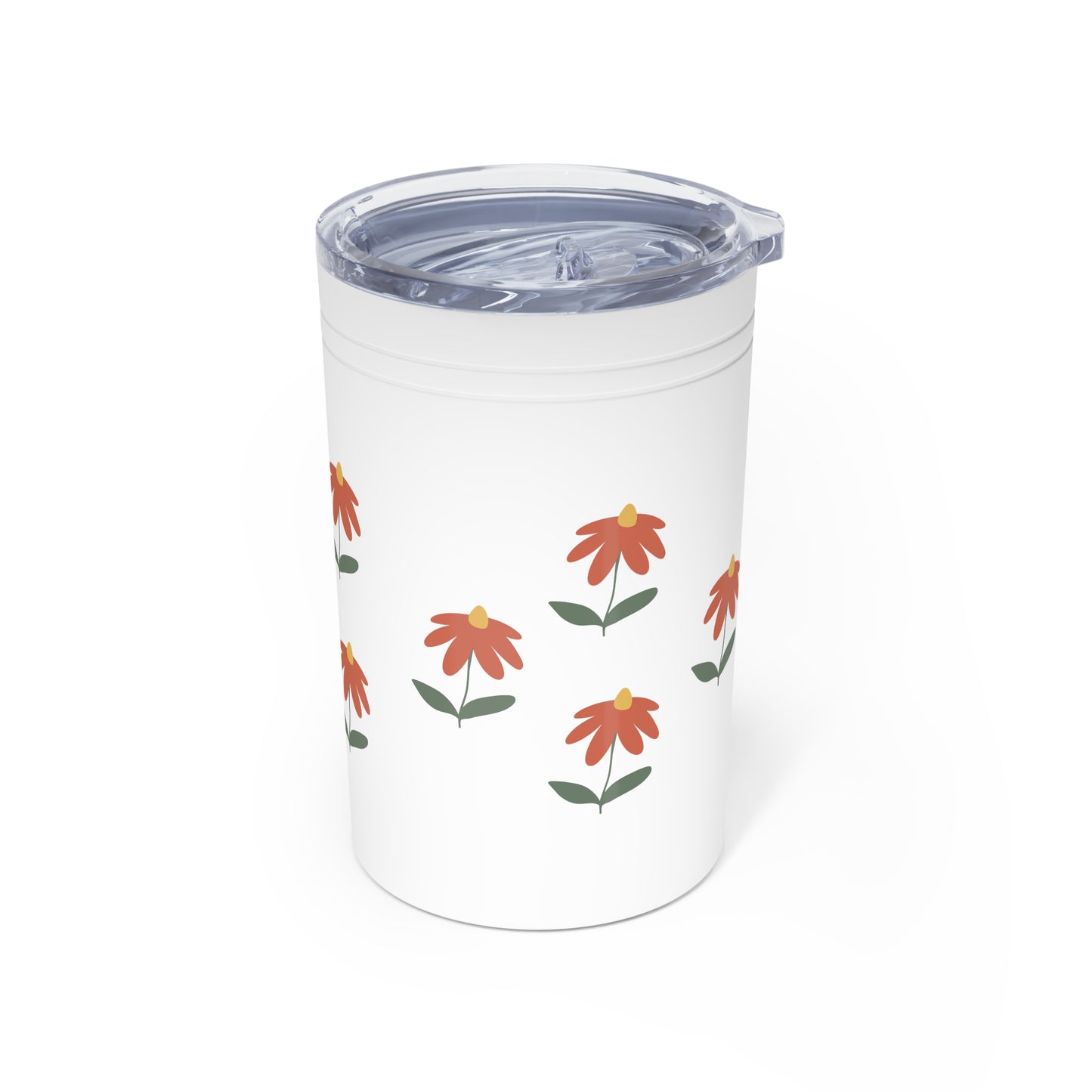 Floral Vacuum Insulated Tumbler - 11oz Travel Mug for Coffee Lovers