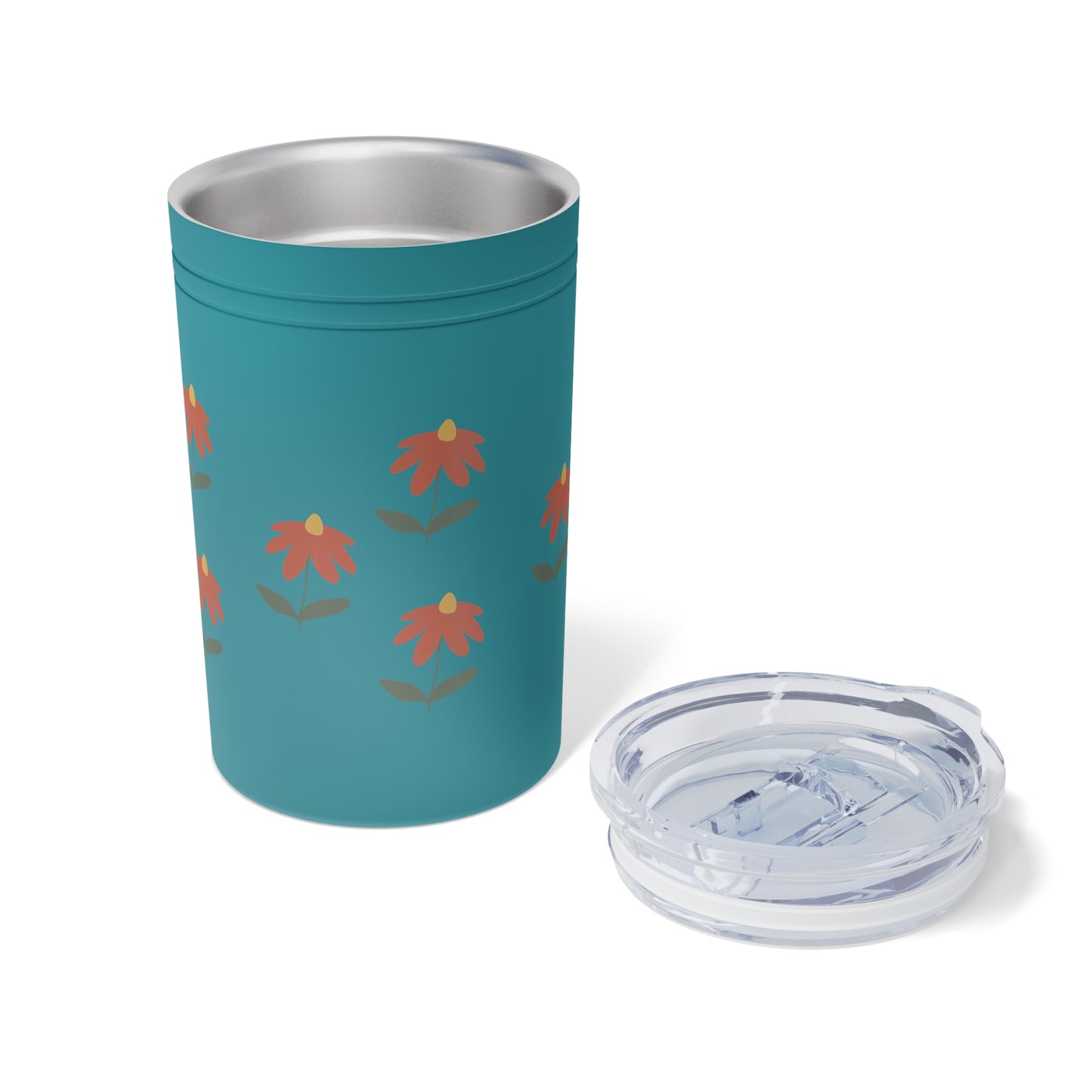 Floral Vacuum Insulated Tumbler - 11oz Travel Mug for Coffee Lovers