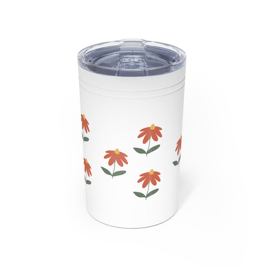 Floral Vacuum Insulated Tumbler - 11oz Travel Mug for Coffee Lovers